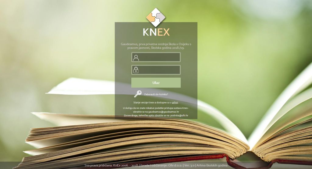 KnEx - login
