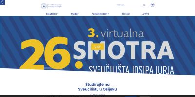 Virtualna smotra Sveučilišta J.J. Strossmayer u Osijeku